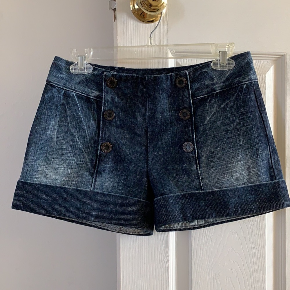 Chip & Pepper High Waisted Denim Shorts
